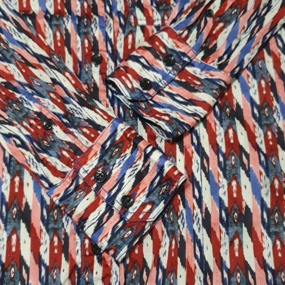 Isable Marant Etoile Multicolor Button Down Shirt - Picture 6 of 8